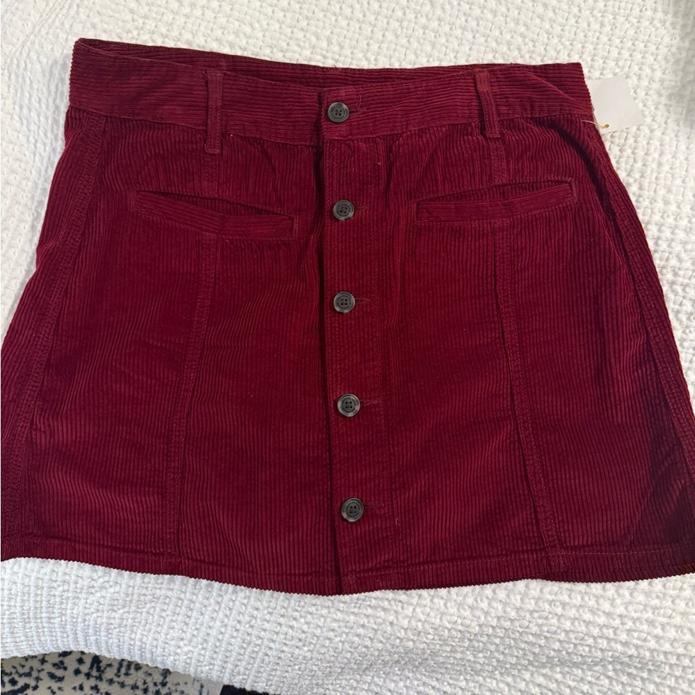 American Eagle corduroy a-line skirt, worn once, size 12